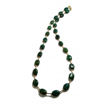 Green Canadian Jade Necklace Green Canadian Jade Necklace